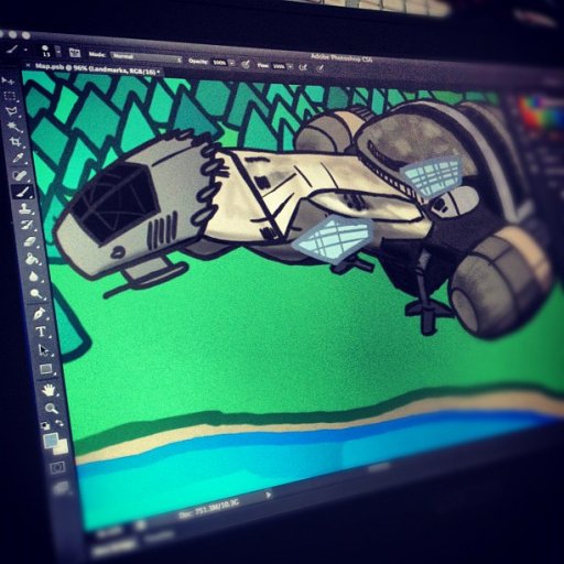 Serenity While Illustrating